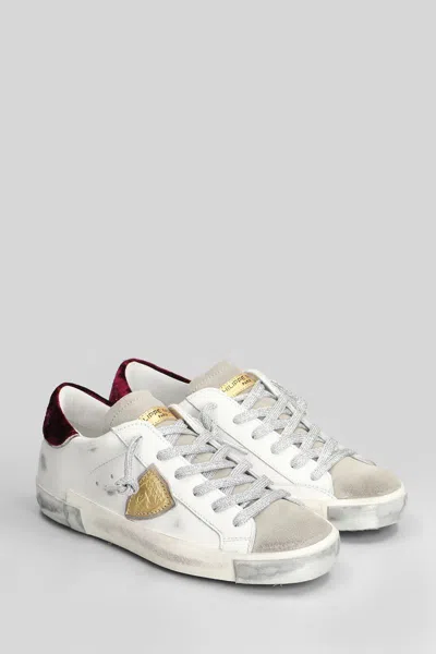 Philippe Model Sneakers In White