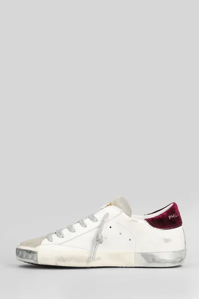 Philippe Model Sneakers In White