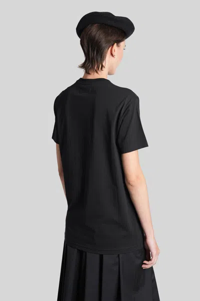 Vivienne Westwood Short Sleeves Crew Neck Graphic Print In Black