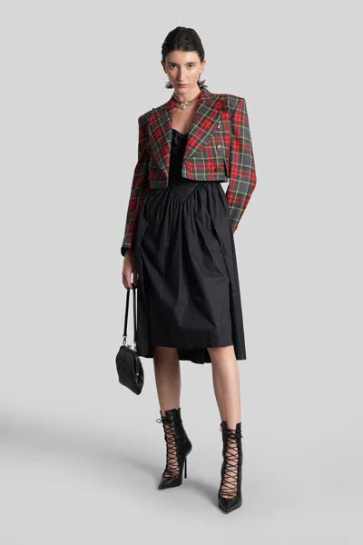 Vivienne Westwood Sunday Long Dress In Black Cotton In Black