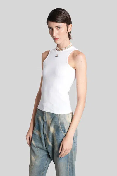 Vivienne Westwood Tank Top In White