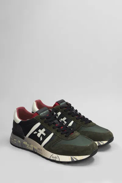 Premiata Lander Sneakers In Green