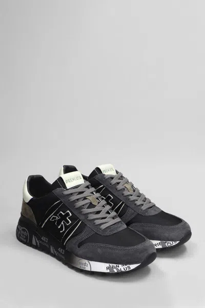 Premiata Lander Sneakers In Black