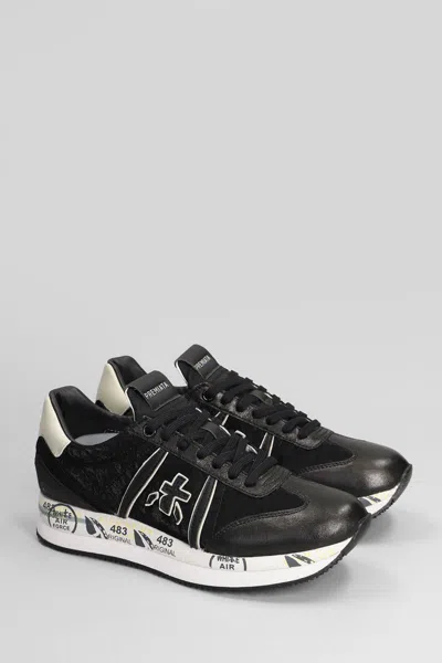 Premiata Sneakers Nero In Black