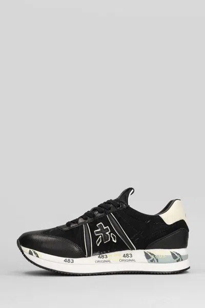 Premiata Sneakers Nero In Black