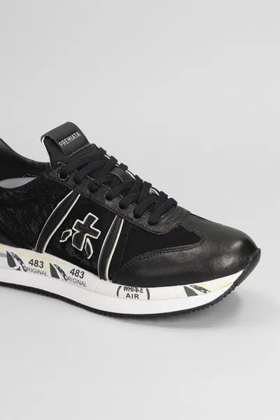 Premiata Sneakers Nero In Black