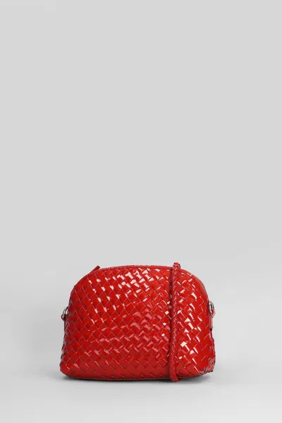 Dragon Diffusion Chunky Fellini Shoulder Bag In Red Leather In Red