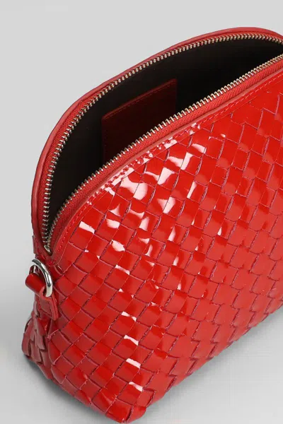 Dragon Diffusion Chunky Fellini Shoulder Bag In Red Leather In Red