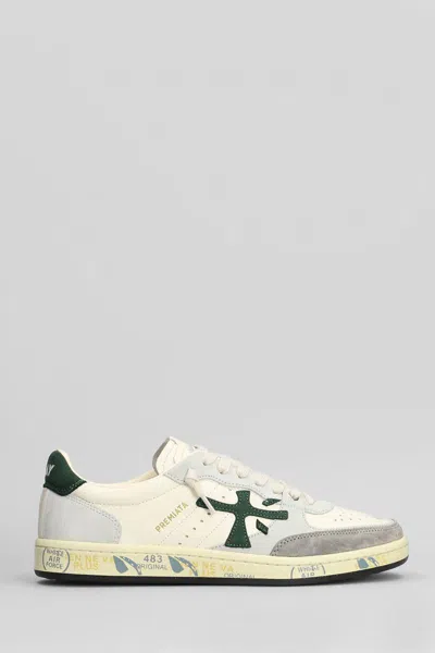 Premiata Sneaker "bskt Clayd 7623" In White