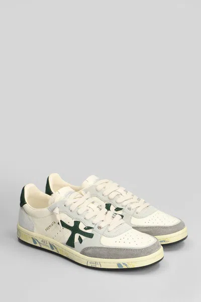 Premiata Sneaker "bskt Clayd 7623" In White