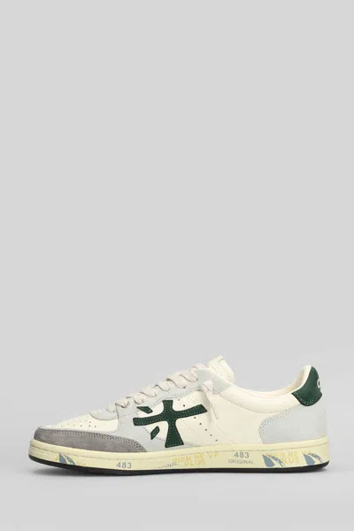 Premiata Sneaker "bskt Clayd 7623" In White