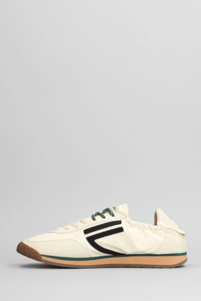Puraai Logo-print Sneakers In Nude