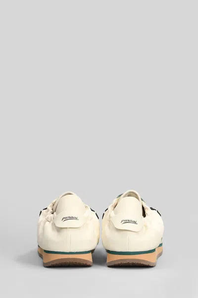 Puraai Logo-print Sneakers In Nude