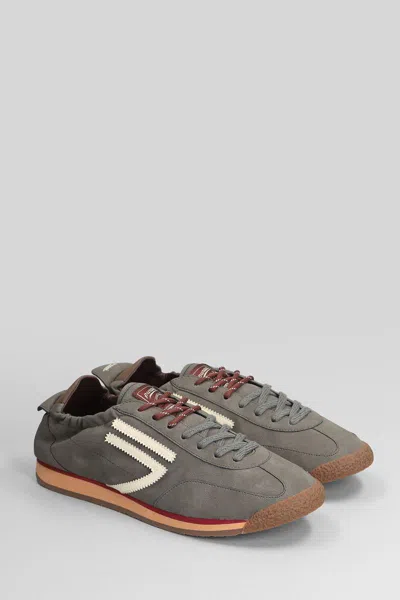 Puraai Sneakers In Grey Fabric In Gray