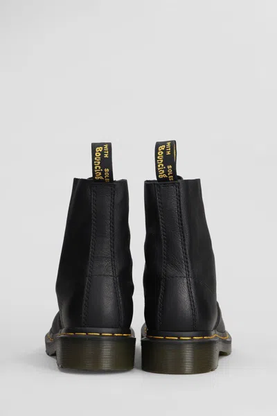 Dr. Martens 1460 Pascal Combat Boots In Black