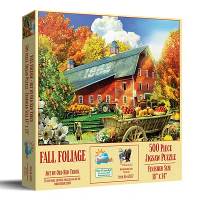 Sunsout Fall Foliage 500 Piece Jigsaw Puzzle For Adults In Brown