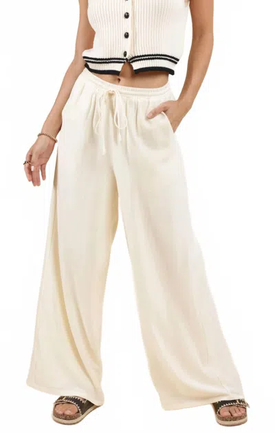 Sadie & Sage Sugarloaf Pants In Ivory In Multi