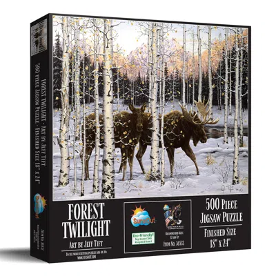 Sunsout Forest Twilight 500 Piece Jigsaw Puzzle For Adults In Gray