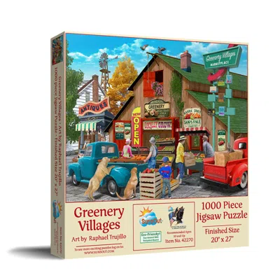 Sunsout Greenery Villages 1000 Piece Jigsaw Puzzle For Adults In Multi