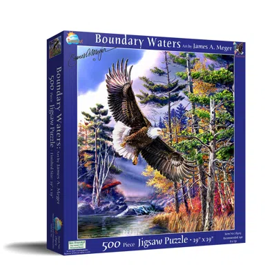 Sunsout Boundary Waters 500 Piece Jigsaw Puzzle For Adults In Blue