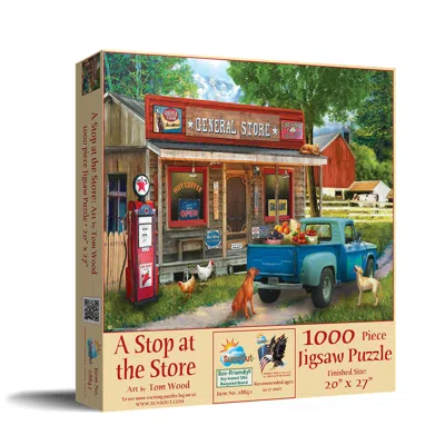 Sunsout A Stop At The Store 1000 Piece Jigsaw Puzzle For Adults In Neutral