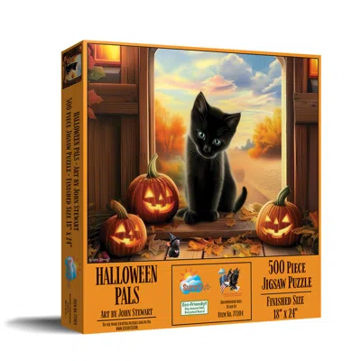 Sunsout Halloween Pals 500 Piece Jigsaw Puzzle For Adults Halloween In Yellow