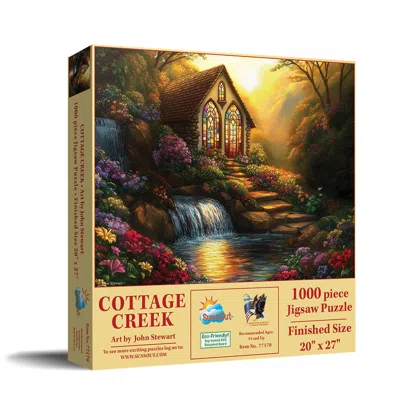Sunsout Cottage Creek 1000 Piece Jigsaw Puzzle For Adults In Neutral