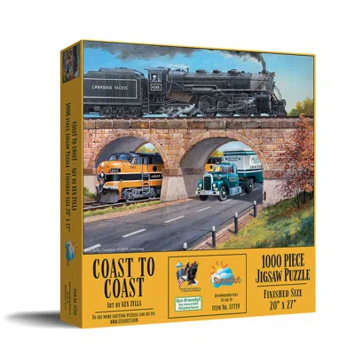 Sunsout Coast To Coast 1000 Piece Jigsaw Puzzle For Adults In Multi