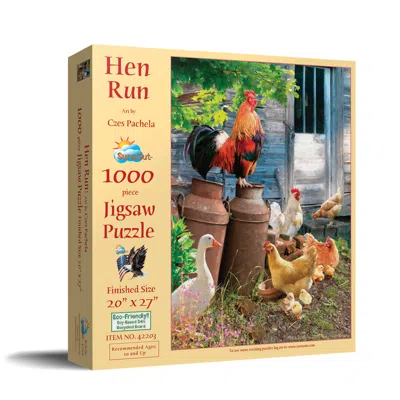 Sunsout Hen Run 1000 Piece Jigsaw Puzzle For Adults In Multi