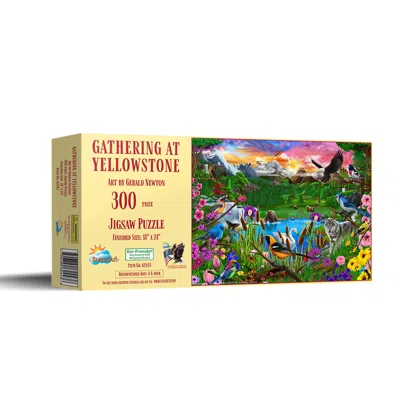 Sunsout Gathering At Yellowstone 300 Piece Jigsaw Puzzle For Adults In Multi