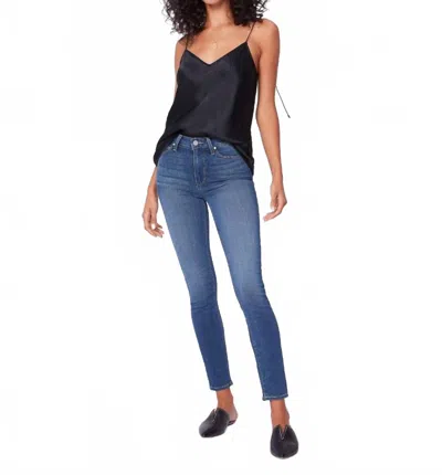 Paige Hoxton High-rise Ultra Skinny Jeans In Tristan Wash In Blue