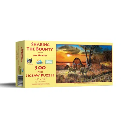 Sunsout Sharing The Bounty 300 Piece Jigsaw Puzzle For Adults In Yellow