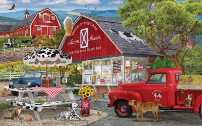 Sunsout Dairy Bar 1000 Piece Jigsaw Puzzle For Adults In Multi