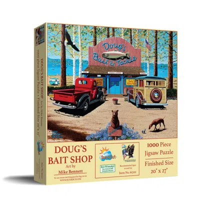 Sunsout Doug's Bait Shop 1000 Piece Jigsaw Puzzle For Adults In Neutral
