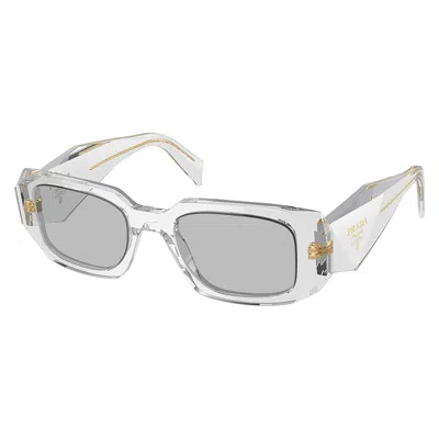 Prada Pr 17ws 12r30b 49mm Womens Rectangle Sunglasses In Multi