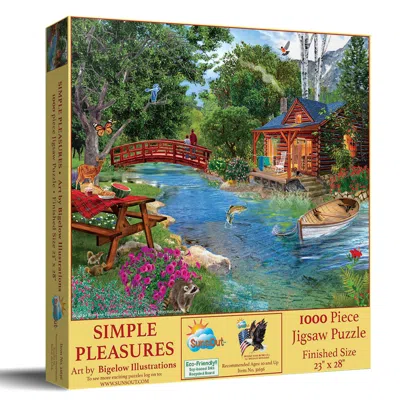 Sunsout Simple Pleasures 1000 Piece Jigsaw Puzzle For Adults Fathers Day In Neutral