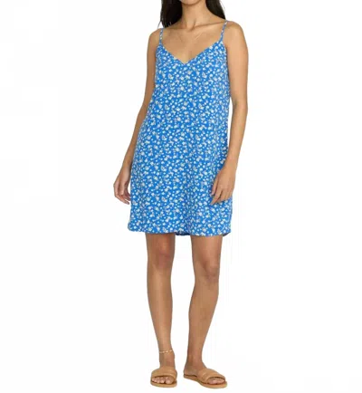 Billabong 90s Babe Mini Dress In True Blue In Blue