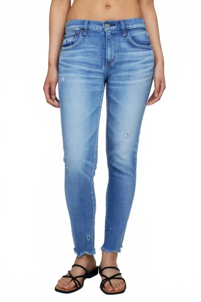 Moussy Women's Diana Skinny Jeans In Light Blue In Blue