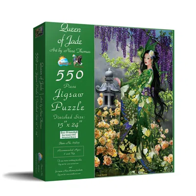 Sunsout Queen Of Jade 500 Piece Jigsaw Puzzle For Adults In Green