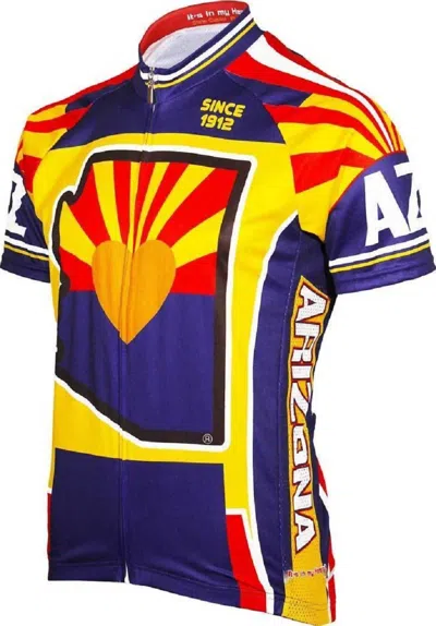 It's In My Heart Women's Cycling Jersey In Multi In Blue