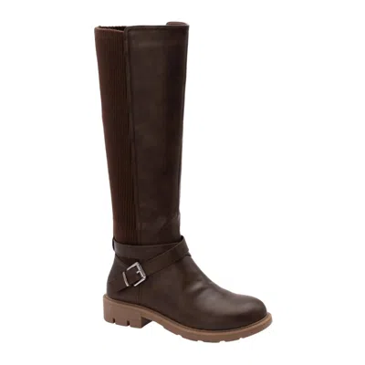 Corkys Footwear Women's Hayride Zip Up Boots In Chocolate In Brown