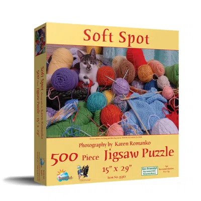 Sunsout Soft Spot 500 Piece Jigsaw Puzzle For Adults In Yellow