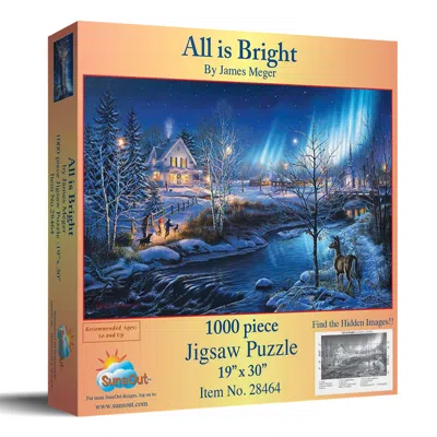 Sunsout All Is Bright 1000 Piece Jigsaw Puzzle For Adults In Yellow