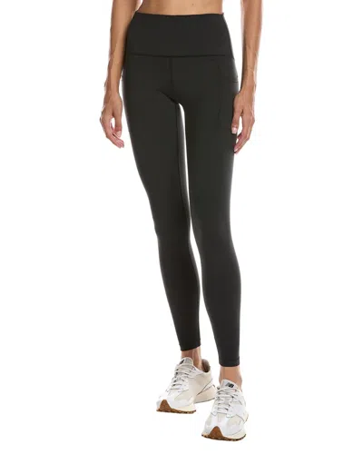 New Balance Nb Sleek Pocket High-rise Legging In Black
