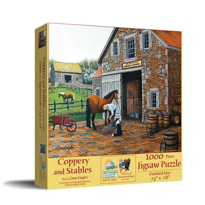 Sunsout Coppery And Stables 1000 Piece Jigsaw Puzzle For Adults In Multi