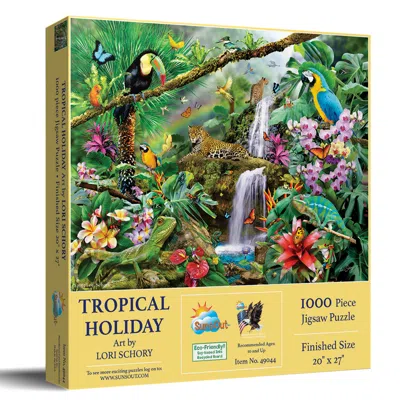 Sunsout Tropical Holiday 1000 Piece Jigsaw Puzzle For Adults In Multi