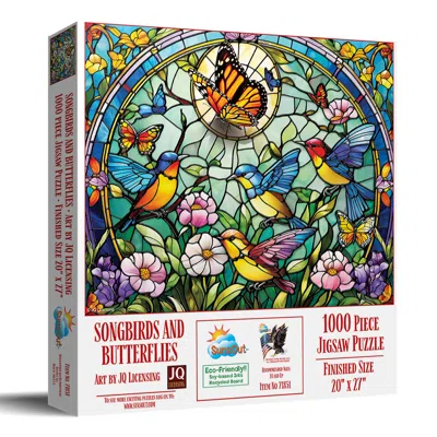 Sunsout Songbirds And Butterflies 1000 Piece Jigsaw Puzzle For Adults In Multi