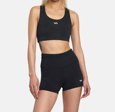 Rvca Sport Workout Shorts In Black In Black