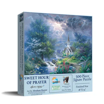 Sunsout Sweet Hour Of Prayer 500 Piece Jigsaw Puzzle For Adults In Blue