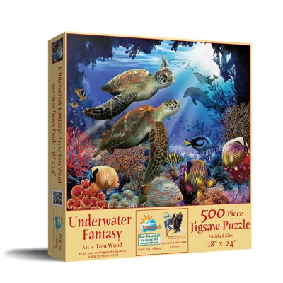 Sunsout Underwater Fantasy 500 Piece Jigsaw Puzzle For Adults In Yellow